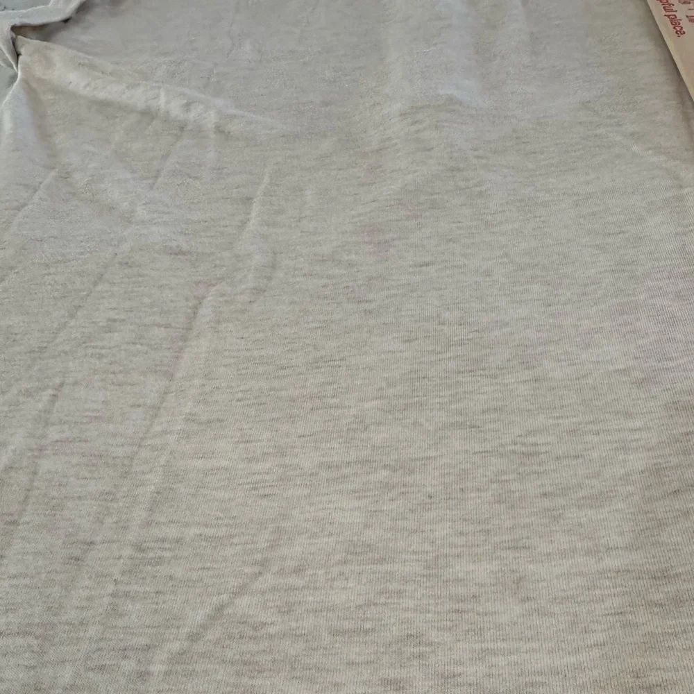 Lou & Grey Signaturesoft Split Neck Pocket Dress Women’s Sz M in Lt Oak Heather - Picture 12 of 12